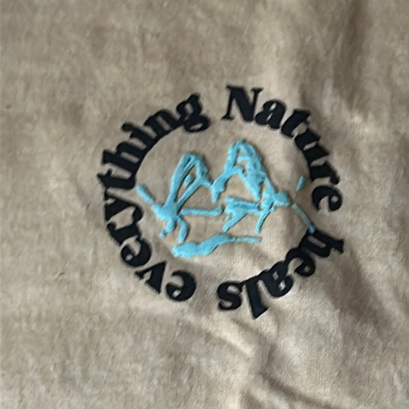 Alpha Collective tee only worn twice puff and screen printed - Picture 2 of 5